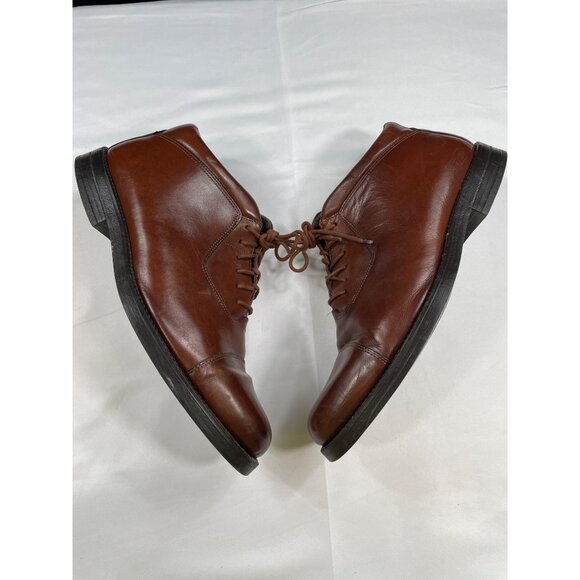 Giorgio Brutini SKU 7555 Men’s Brown Leather Dress Shoes Oxford Style Size 10 M main image 8